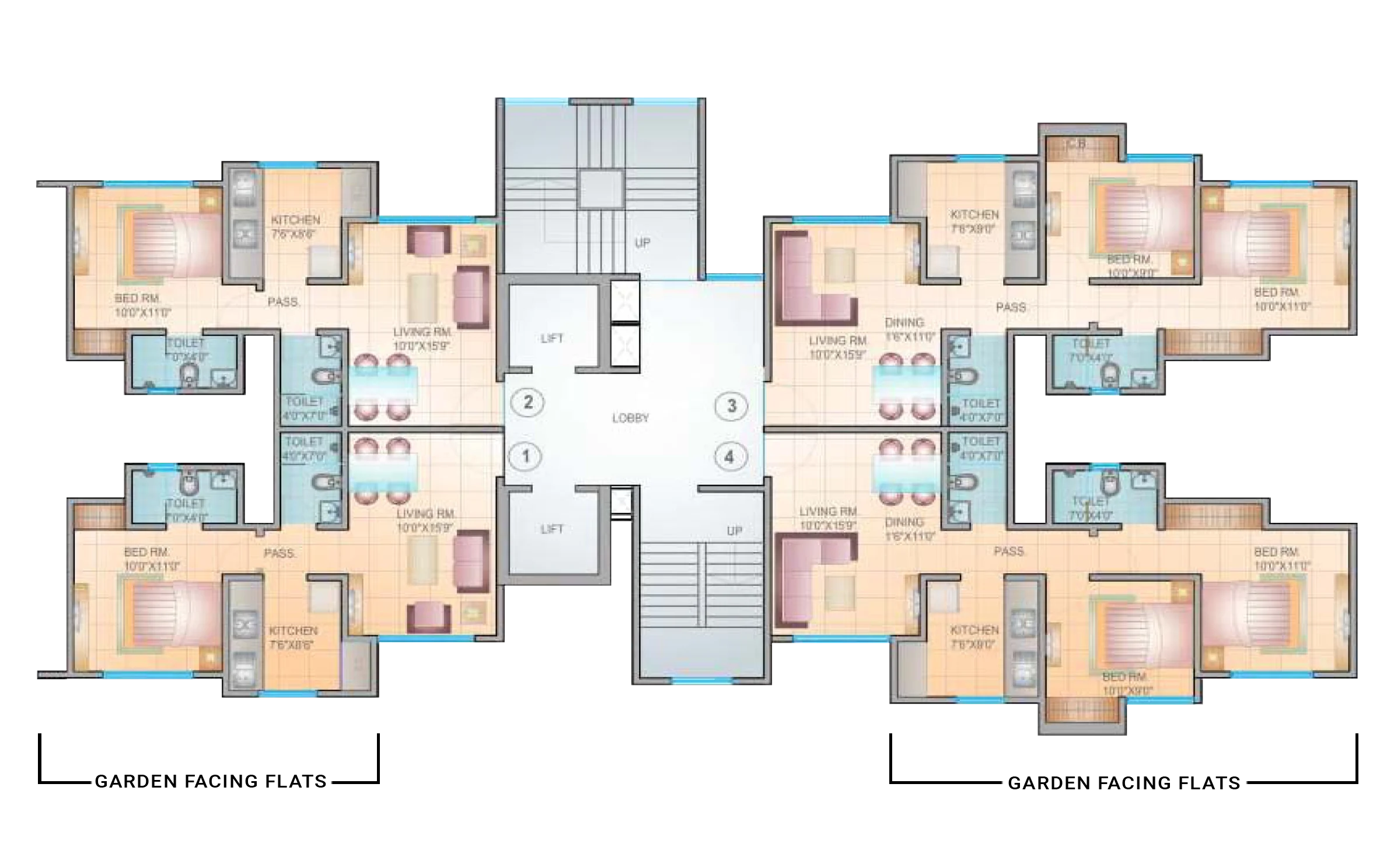 1 2 Bhk Flats In Ghodbunder Road Thane 1 2 Bhk Flats In Thane Mahavir Kalpavruksha